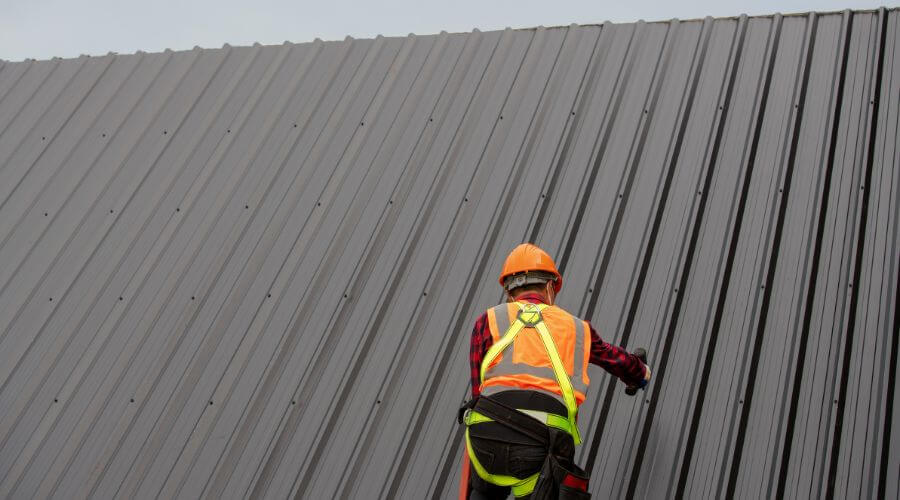 Professional metal roof installation services in Gordo, AL